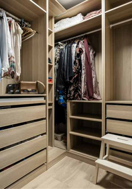 Closet space